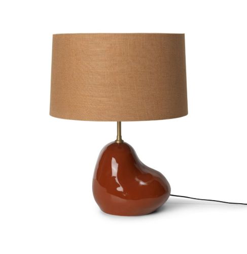 Ferm Living Hebe Lampebase Small H: 30 cm - Terracotta OUTLET