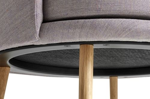 HAY Dorso Lænestol  - Oiled Solid Oak / Remix 682 OUTLET