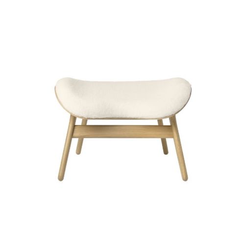 Umage A Conversation Piece Ottoman H: 43 cm - Teddy White/Eg OUTLET