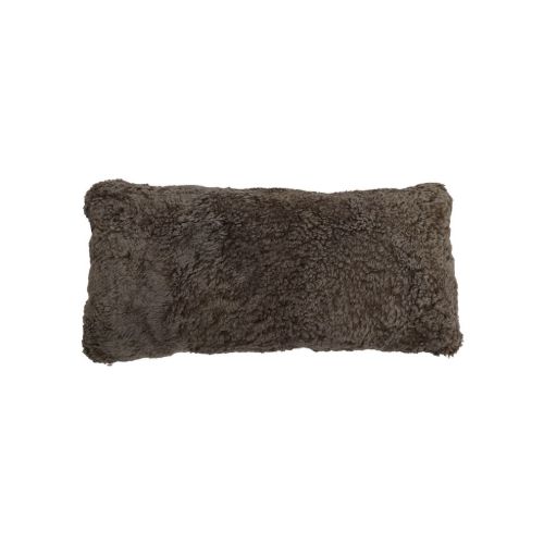 Natures Collection New Zealand Sheepskin Cushion 30x60 cm - Taupe OUTLET