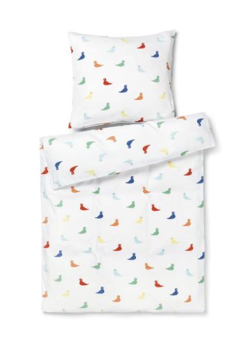 Kay Bojesen Sengetøj Sangfugl Junior 100x140 cm - Multi OUTLET