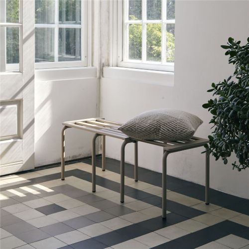 Mandalay Ivy Bænk m. Udtræk SH: 42 cm - Taupe