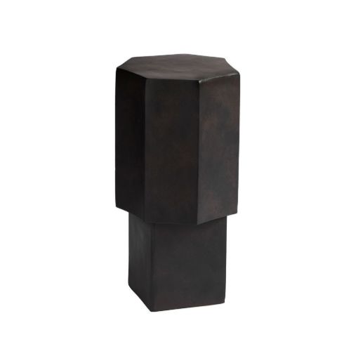 NORR11 Quartz Table Ø: 25 cm - Earth OUTLET