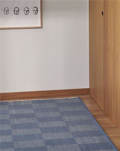 HAY Check Rug 170x240 cm - Light Blue S Check 