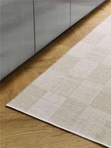 HAY Check Rug Large 200x300 cm - Uld/Sand