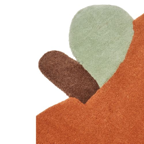 Ferm Living Apple Tufted Gulvtæppe - Brown Clay
