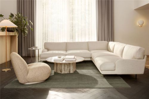GUBI x GOLRAN Rug 240x170 cm - Moss