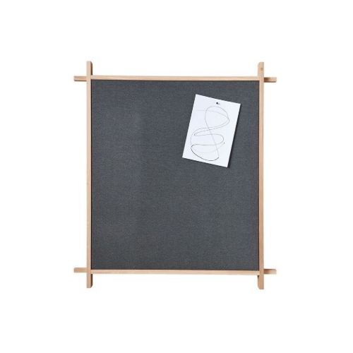 Andersen Furniture Collect Pinboard Opslagstavle Large 104x94 cm - Eg/Hvidpigmenteret Mat Lak