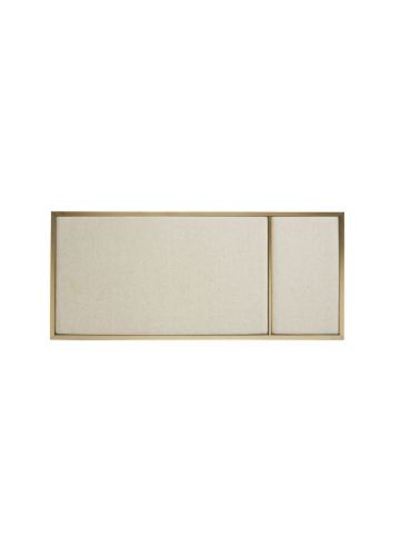 Please Wait To Be Seated Nouveau Pin H: 26,7 cm - Canvas/Brass
