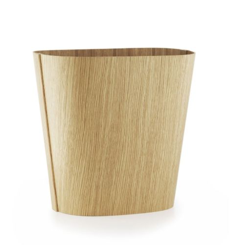 Normann Copenhagen Tales of Wood Papirkurv 34x35,5 cm - Lakeret Eg