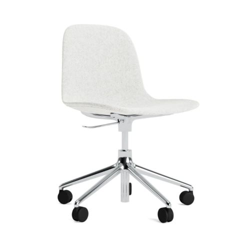 Normann Copenhagen Form Swivel Kontorstol - Aluminium/Hallingdal 110