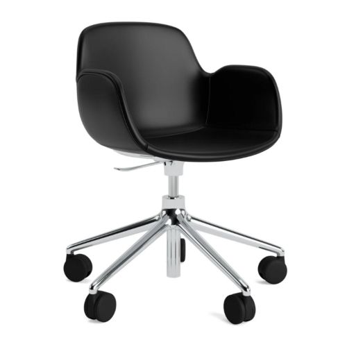 Normann Copenhagen Form Kontorstol m. Armlæn - Aluminium/Ultra 41599