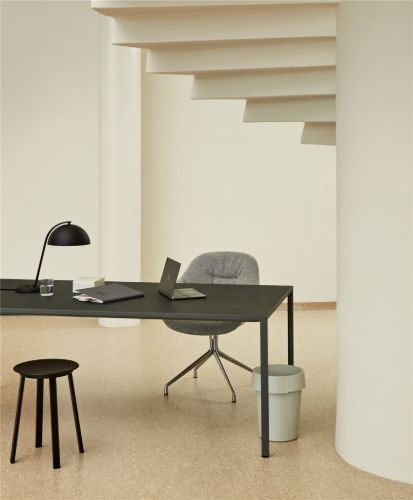 HAY AAC121 Soft About a Chair Spisebordsstol Polstret  - Polished Aluminium/Hallingdal 116