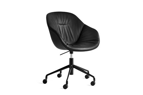 HAY AAC153 Soft About A Chair  - Sortlakeret aluminium/Sense Black