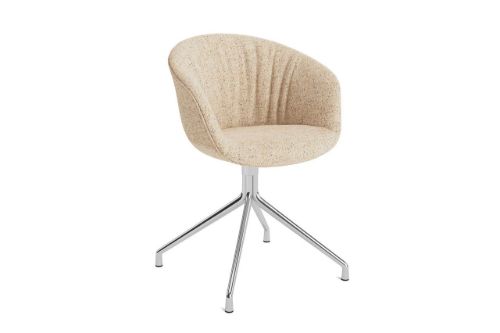 HAY AAC 21 Soft About A Chair  - Polished Aluminium/Bolgheri LGG60