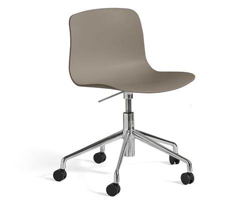 HAY AAC50 Kontorstol m/hjul  - Khaki/Aluminium