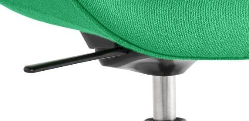 HAY AAC155 Drejestol About A Chair SH: 44 cm - Black Powder Coated Aluminium/Vidar 932