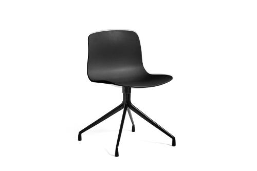 HAY AAC 10 About A Chair SH: 46 cm - Black Powder Coated Aluminium/Black