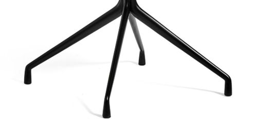 HAY AAC 10 About A Chair SH: 46 cm - Black Powder Coated Aluminium/Black