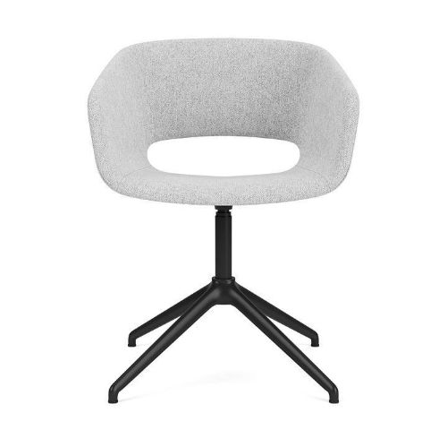 Montana Marée 404 Swivel Kontorstol på ben SH: 46,5 cm - Hallingdal 116/Sort Aluminium