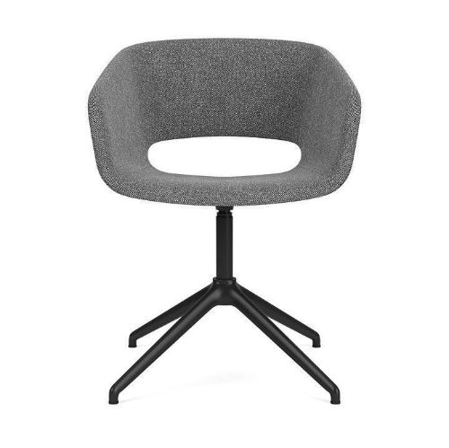 Montana Marée 404 Swivel Kontorstol på ben SH: 46,5 cm - Hallingdal 166/Sort Aluminium
