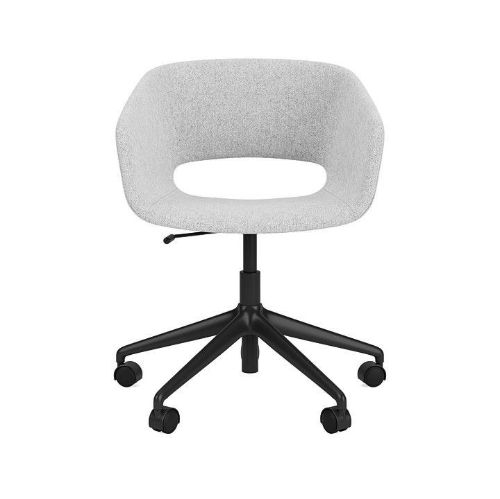 Montana Marée 406 Swivel Kontorstol på hjul SH: 40-52 cm - Hallingdal 116/Sort Genbrugsplast