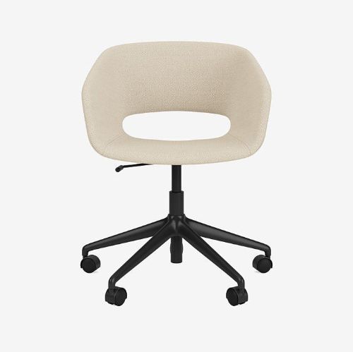 Montana Marée 406 Swivel Kontorstol på hjul SH: 40-52 cm - Hallingdal 200/Sort Genbrugsplast
