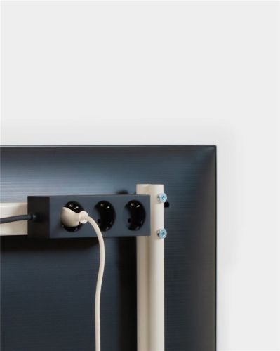 Pedestal Power Bar L: 2 m - Charcoal