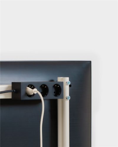 Pedestal Power Bar L: 5 m - Charcoal