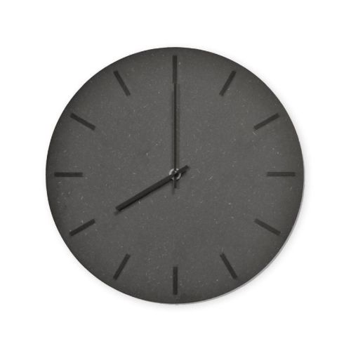 Hemverk Vægur Ø: 28 cm – Gunpowder/Black