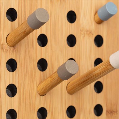 We Do Wood ECO Dots for Scoreboard 6 pcs - Sand
