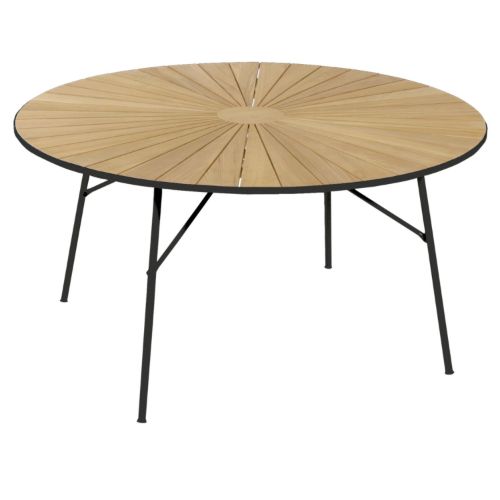 Mandalay Marguerit Havebord Ø: 140 cm - Teak/Antracit