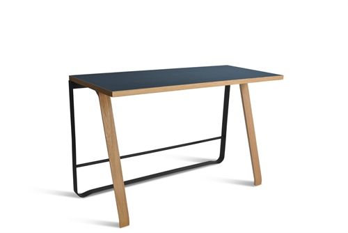 Bent Hansen Hemingway Skrivebord H: 73,5 cm - Eg/Blå