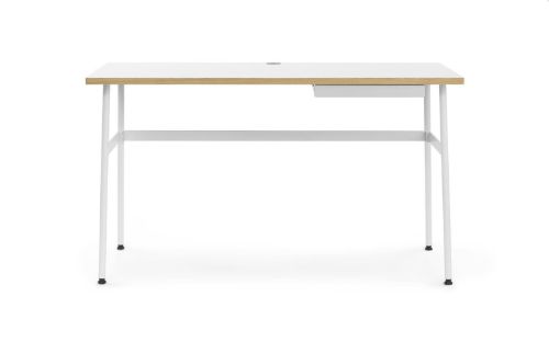 Normann Copenhagen Journal skrivebord L: 130 cm - Hvid