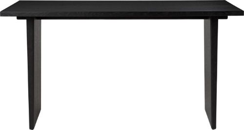 GUBI Private Desk 120x60 cm - Brown/Black Stained Veneer
