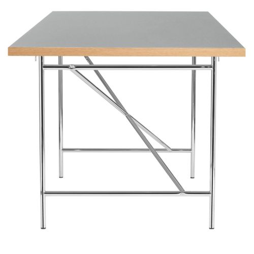 Please Wait To Be Seated Eiermann Desk1 -  120x80  Chrome / Grey