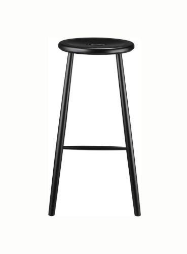 FDB Møbler J27B Barstol Børge Mogensen H: 75 cm - Sort  OUTLET