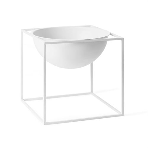 Audo Copenhagen Kubus Bowl Stor 23x23 cm - Hvid