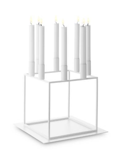 Audo Copenhagen Kubus 8 Base 30x30 cm - Hvid
