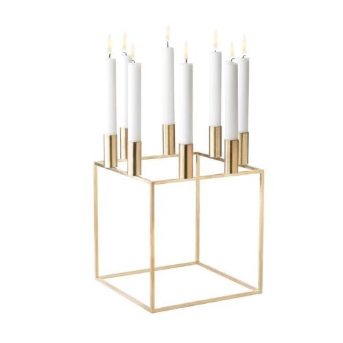 Audo Copenhagen Kubus 8 Stage 23x23 cm - Messing 