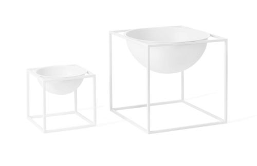 Audo Copenhagen Kubus Bowl Lille 14x14 cm - Hvid