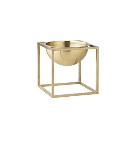 Audo Copenhagen Kubus Bowl Lille 14x14 cm - Messing  