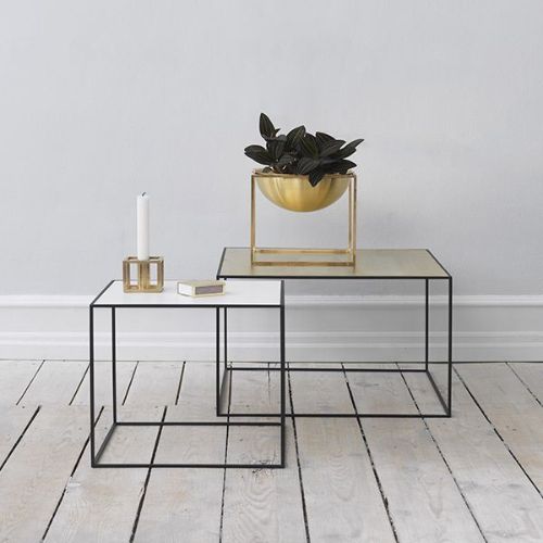 Audo Copenhagen Kubus Bowl Stor 23x23 cm - Messing
