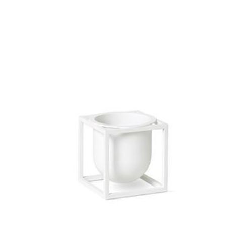 Audo Copenhagen Kubus Flowerpot 10 10x10 cm - Hvid