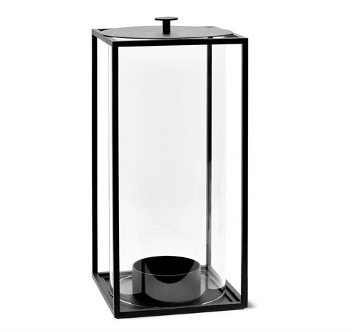 Audo Copenhagen Kubus Light'in Lanterne Medium H: 24 cm - Sort