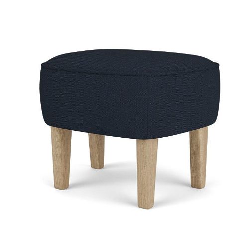 Audo Copenhagen Ingeborg Fodskammel H: 38 cm - Fiord 782/Natur Eg