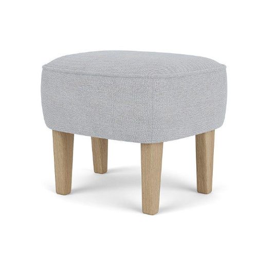 Audo Copenhagen Ingeborg Fodskammel H: 38 cm - Fiord 751/Natur Eg