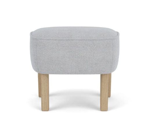 Audo Copenhagen Ingeborg Fodskammel H: 38 cm - Fiord 751/Natur Eg