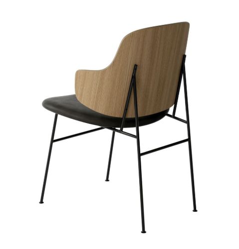 Audo Copenhagen The Penguin Dining Chair H: 82 cm - Natural Oak/DAKAR 0842