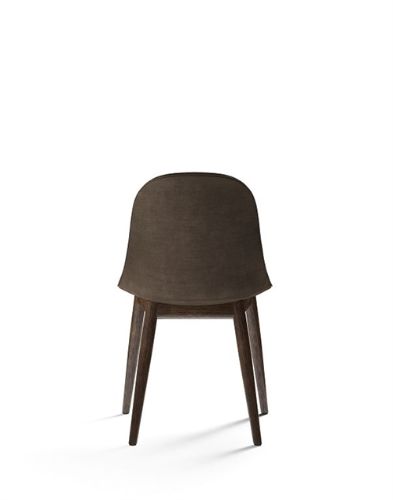 Audo Copenhagen Harbour Side Dining Chair SH: 45 cm - Remix 233 / Dark Stained Oak Base